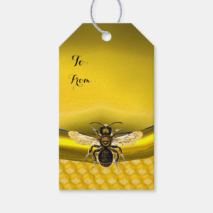 ÉTIQUETTES-CADEAU HONEY BEE, BEEKEEPER NOËL VACANCES