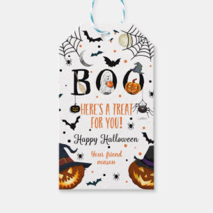 Étiquettes-cadeau Hou! Joyeux Halloween