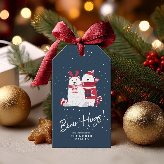 Étiquettes-cadeau Huiles d'ours polaires & Wives chaudes ID851 (Créateur téléchargé)