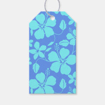 HULA HAWAIEN (HIBISCUS) PERVENCHE/TEAL