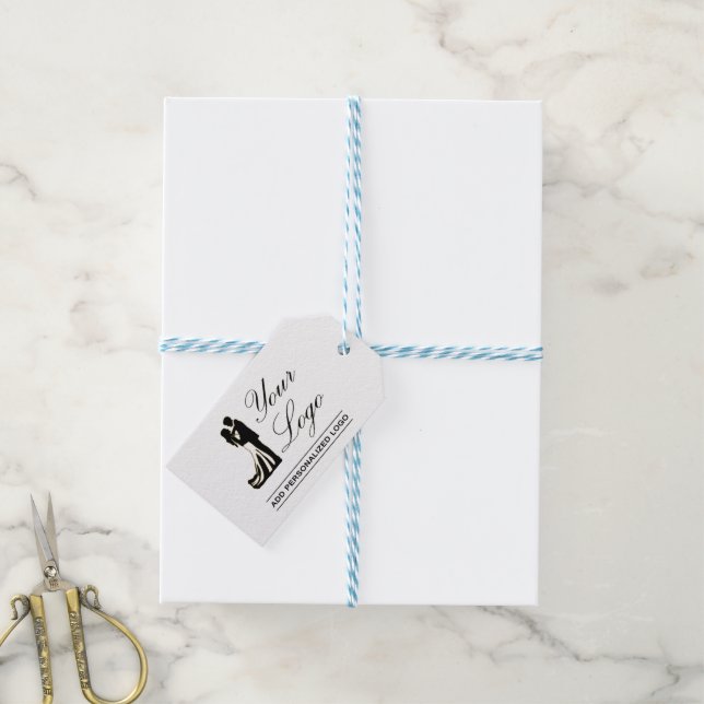 Étiquettes-cadeau Idée personnalisée de mariage Ajoutez votre design (With Twine)