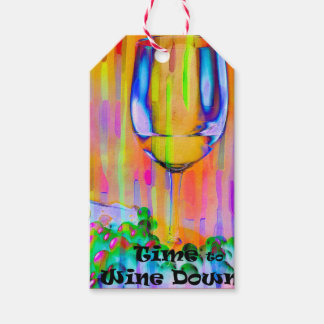 Étiquettes-cadeau Il est temps de boire