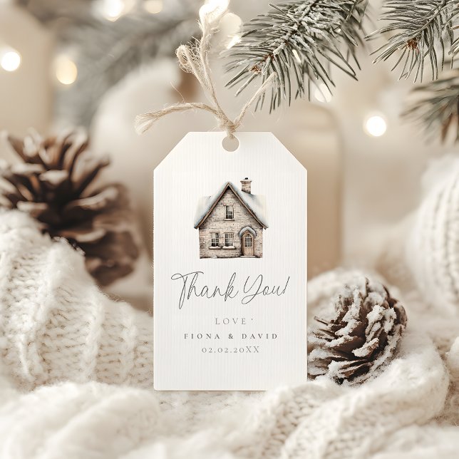 Étiquettes-cadeau Il faut un Baby shower Village (Créateur téléchargé)