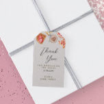 Étiquettes-cadeau Illustrations de Brunch nuptial Merci gris<br><div class="desc">Terminez la recherche de votre brunch de mariée avec ces étiquettes de faveur. Avec des illustrations de brunch et 4 lignes de texte pour personnaliser votre étiquette cadeau.</div>