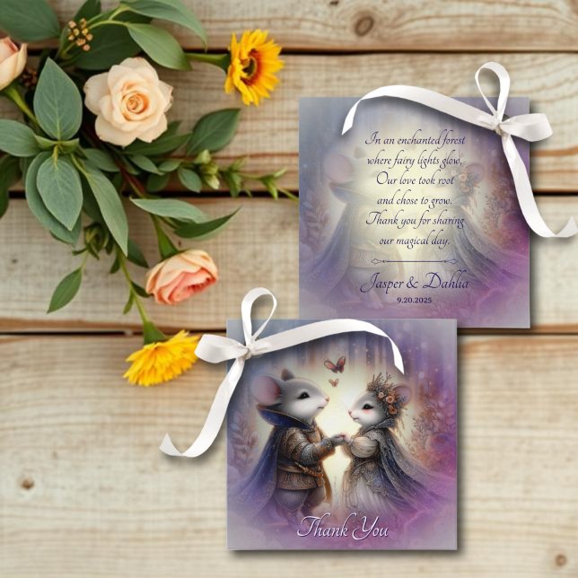 Étiquettes Cadeau Imaginaire forestier de Whimsical Fairytale (Créateur téléchargé)