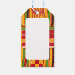 Étiquettes-cadeau Impression africaine