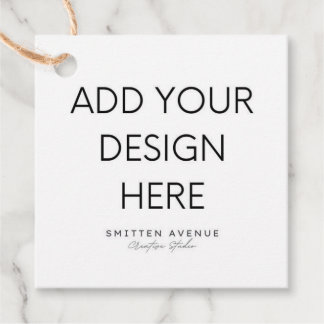 Étiquettes Cadeau Impression d'étiquettes carrées 2x2"