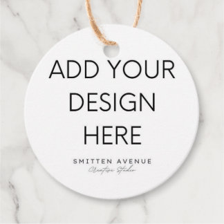 Étiquettes Cadeau Impression d'étiquettes de cercle de 2x2"