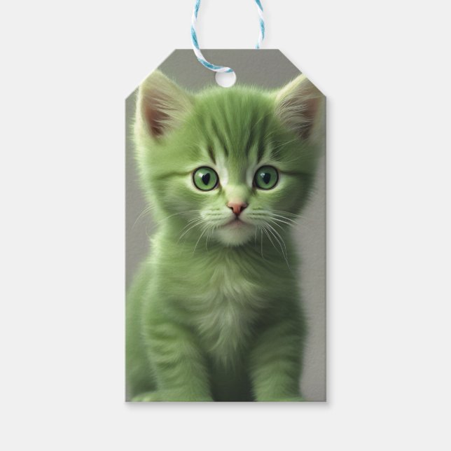 Étiquettes-cadeau Incroyable Kitten (Devant)