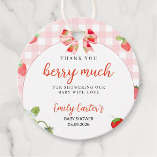 Étiquettes Cadeau Invitation à une baby shower pour Someone Berry Sw