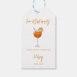 Étiquettes-cadeau Italien Aperol Spritz Fête des mariées Favoriser T