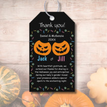 Jack ou Jill O-Lantern Merci de révélation de genr