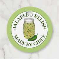 Jalapeno Jalapeño Poivre Chaud Relish Fabriqué Par