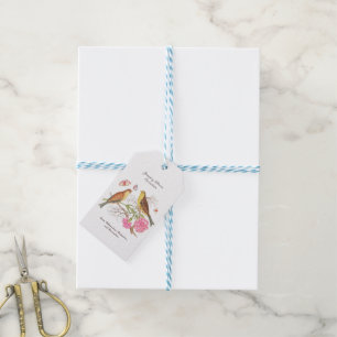 Étiquettes-cadeau Janvier Mois de naissance Fleur Anniversaire Cadea