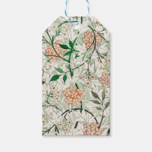 Étiquettes-cadeau Jardin de jasmin de William Morris Fleur Classique