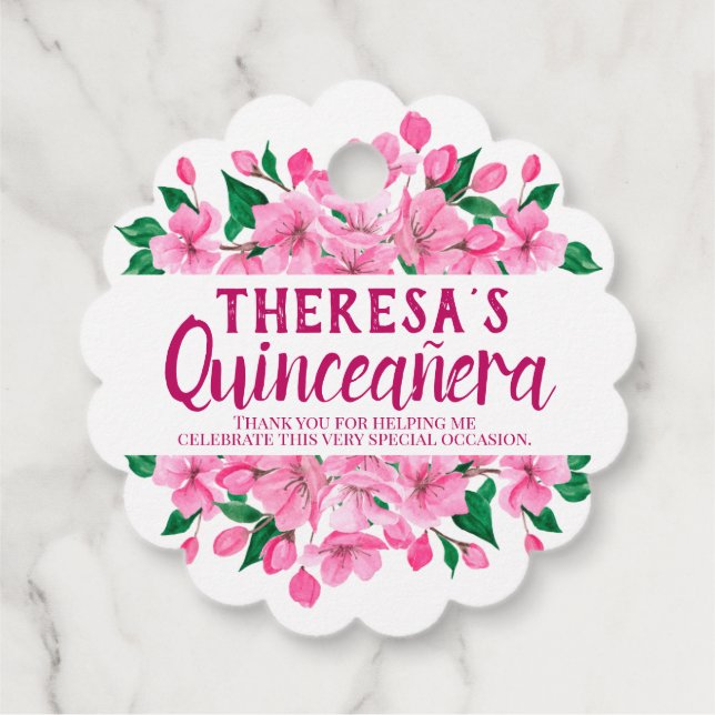 Étiquettes Cadeau Jardin enchanté Fée Chaussures Célébration (Dos)