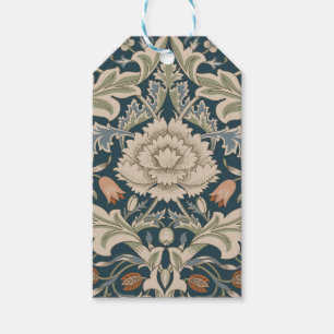 Étiquettes-cadeau Jardin Floral William Morris Severn Fleur Classiqu