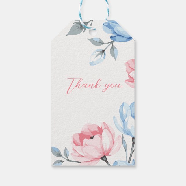 Étiquettes-cadeau Jardin qui murmure (Dos)