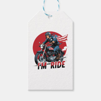 Étiquettes-cadeau JE FAIS DE LA MOTO � Moto