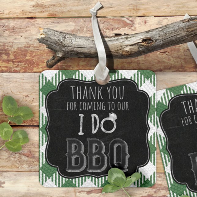 Étiquettes Cadeau Je fais des BBQ pour les fêtes de fiançailles et d (Créateur téléchargé)