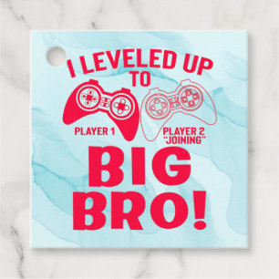 ÉTIQUETTES CADEAU "JE ME SUIS LEVÉ JUSQU'À GRAND BRO !