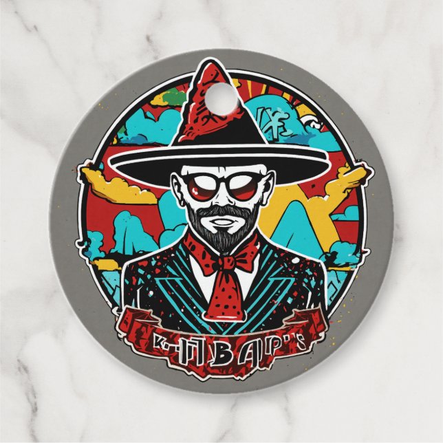 Étiquettes Cadeau Je suis des jinnias' (Devant)