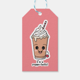 Étiquettes-cadeau Je suis Frappe-tastic Frappe à la crème fouettée