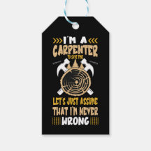 Je suis un charpentier