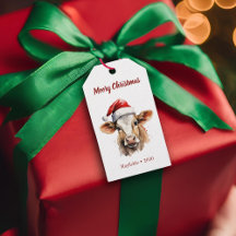 Jersey Cow "Moory Christmas"