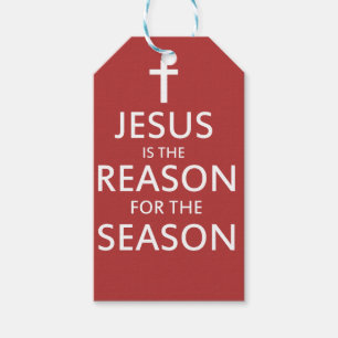 Étiquettes-cadeau Jésus est la raison de la saison