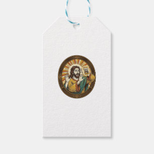 Étiquettes-cadeau Jésus Selfie Accidentel de la Caméra Frontale ave