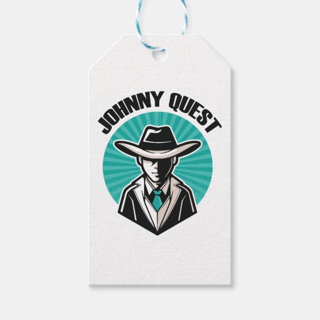 Étiquettes-cadeau Johnny Quest (Devant)