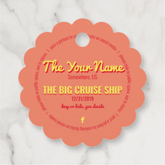 Étiquettes Cadeau Joli canards de croisière Personnalisé