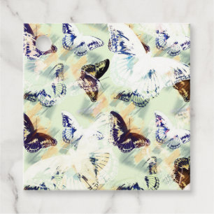 Étiquettes Cadeau Joli papillon élégant
