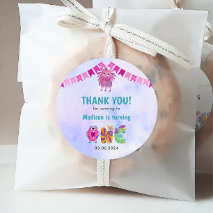 Étiquettes Cadeau Jolie couleur Notre Petite Fête d'Anniversaire Mon