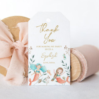 Étiquettes-cadeau Jolies sirènes