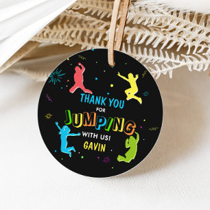 Étiquettes Cadeau Jouons et jouons à la fête d'anniversaire