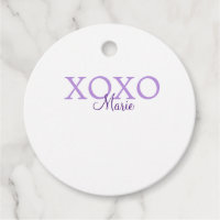 Jour de la Saint Valentin Xoxo ajouter nom pastel 