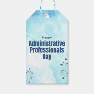 Étiquettes-cadeau Journée des professionnels de l'administration