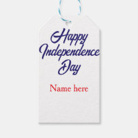 joyeuse fête de l'indépendance nom bleu rouge amér