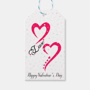Étiquettes-cadeau Joyeuse Saint-Valentin
