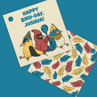 Joyeux Jour des Oiseaux Cartoon Oiseaux à thème An