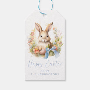Étiquettes-cadeau Joyeux Lapin de Pâques