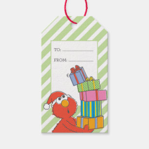 Étiquettes-cadeau Joyeux Noël Elmo
