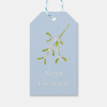 Joyeux Noël Mistletoe Grandes Bleu Vert