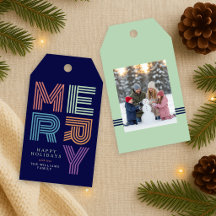 Joyeux Noël Typographie Couleur Bold Photo