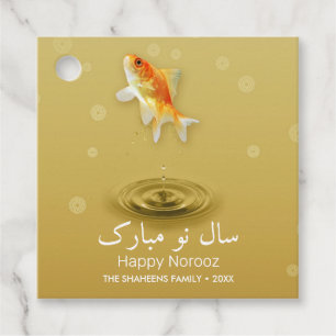 Étiquettes Cadeau Joyeux Nouvel An persan Norooz Fish