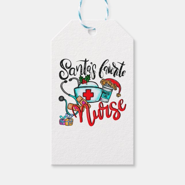 Étiquettes-cadeau Joyeux rennes de Noël (Devant)