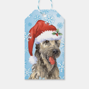 Étiquettes-cadeau Joyeux Wolfhound irlandais