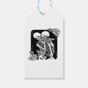 Étiquettes-cadeau Jusqu'à ce que la mort nous rende amusant design